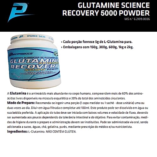 Glutamina Science Recovery 5000 Powder - Performance Nutrition (1kg)