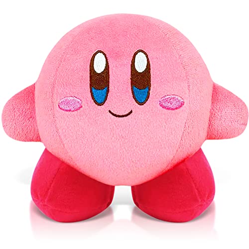 LIVESTN Kirby Peluche, 14 cm Muñeca de Peluche, Figura Lindo para Niños, Juguete de Plush Doll, Regalos de Cumpleaños