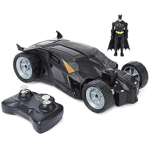 DC Comics, Batman Batmobile - Coche de Control Remoto, fácil de Conducir, Compatible con Figuras de Batman, Juguetes para niños y niñas de 4 años en adelante | Ya disponible en tu tienda friki favorita! En mundofriki.es! DC Comics, Batman Batmobile - Coche de Control Remoto, fácil de Conducir, Compatible con Figuras de Batman, Juguetes para niños y niñas de 4 años en adelante | Ya disponible en tu tienda friki favorita! En mundofriki.es!