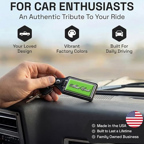 Image of Brotherhood Car Key Chain for Monte Carlo - Classic Models Keychain for Men and Women Gift Key Ring