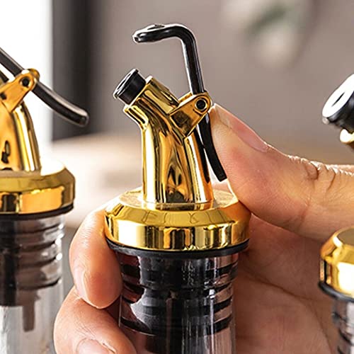 Flaschen Spender Set - Tropfschutz Ausgießer Für Öl & Essig