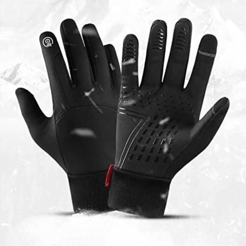 Rękawiczki rowerowe zimowe sporty outdoorowe rękawice do biegania ciepłe siłownia fitness rękawiczki z pełnymi palcami rękawiczki rowerowe