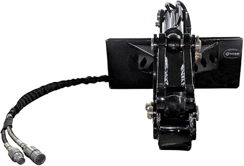 Miniatura 7 de Titan Attachments Mini minicargadora Fronthoe - Accesorio para excavadora de retroexcavadora, sistema de montaje rápido para Toro Dingo, Ditch
