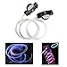 AGPTEK LED Shoelaces, Multi-Color LED Light Up Waterproof Laces with 3 Modes for Cool Disco Party Kids Cosplay Hip-hop Dancing Night Safety Running Jogging Biking