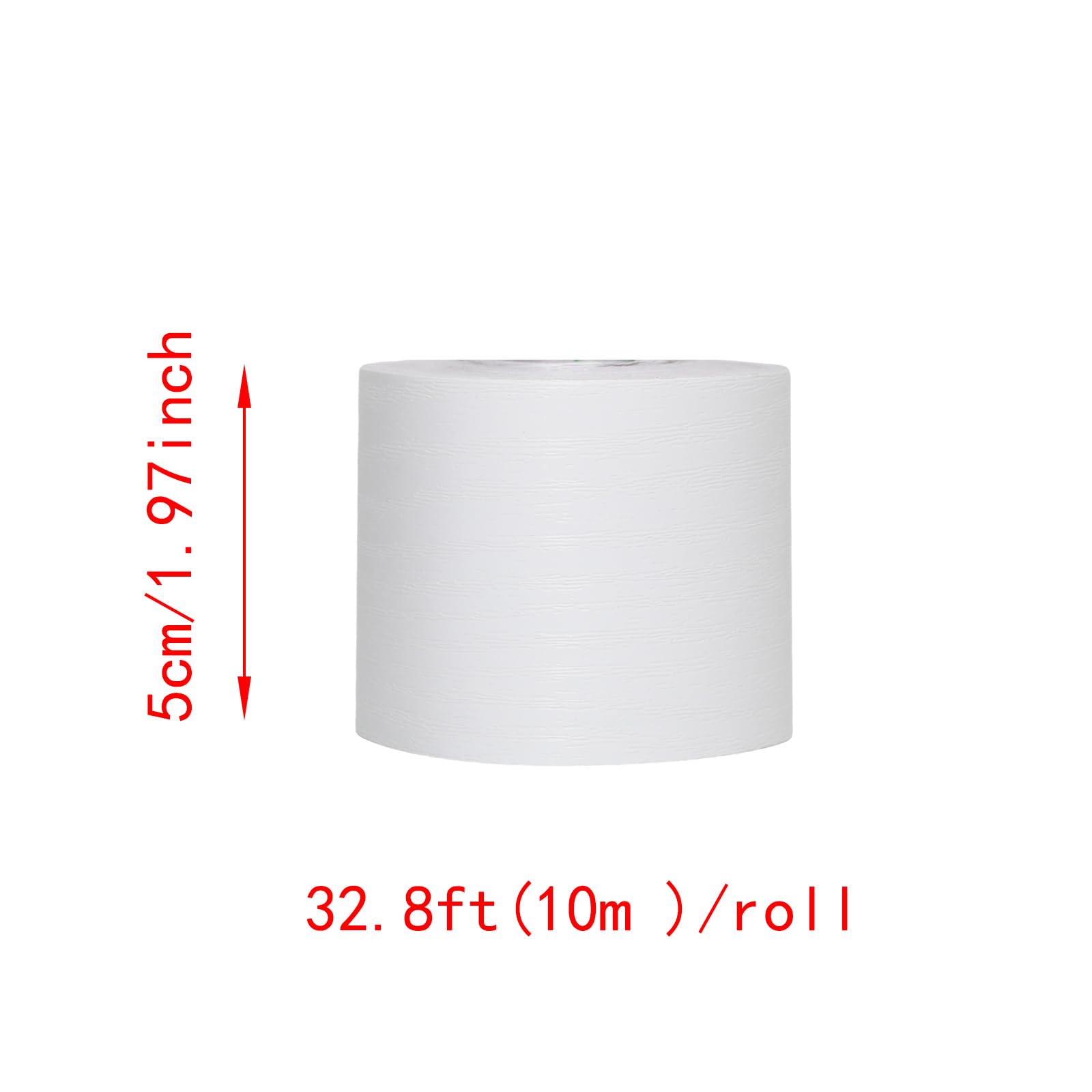 Lilaly 2in x 32ft Wood Grain Repair Tape - Imitation Wood Grain White, Widely Used for Tables, Doors, Floor & DIY