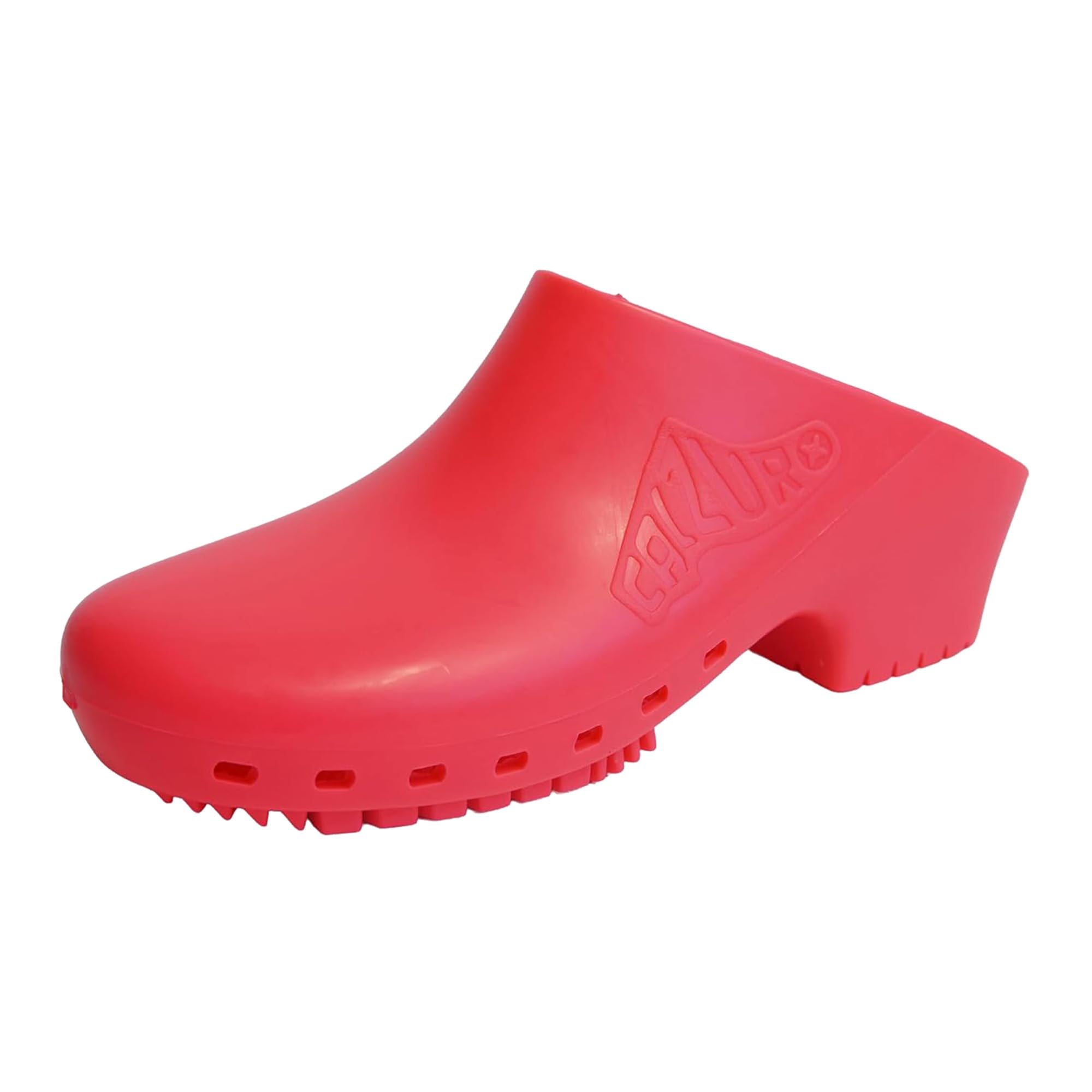 CALZURO Classic Work Clogs Without Holes - Unisex Nursing Clogs - Non Slip Shoes - Autoclavable Rubber Kitchen Shoes for Women and Men -