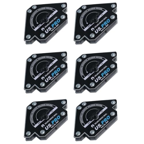 90lb Switchable On Off Magnetic Magnet Welding Holder Support 3 Angles 6pc