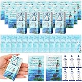 Wonderjune 36 Sets Lighthouse Gifts Bulk Appreciation Gifts for Staff Coworkers Employee Teacher Mini Lighthouse Figurines Thank You Cards