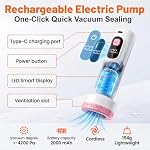 Vacuum Storage Bags, 12 Pack Travel Vacuum Bags with Cordless Pump - Image 2