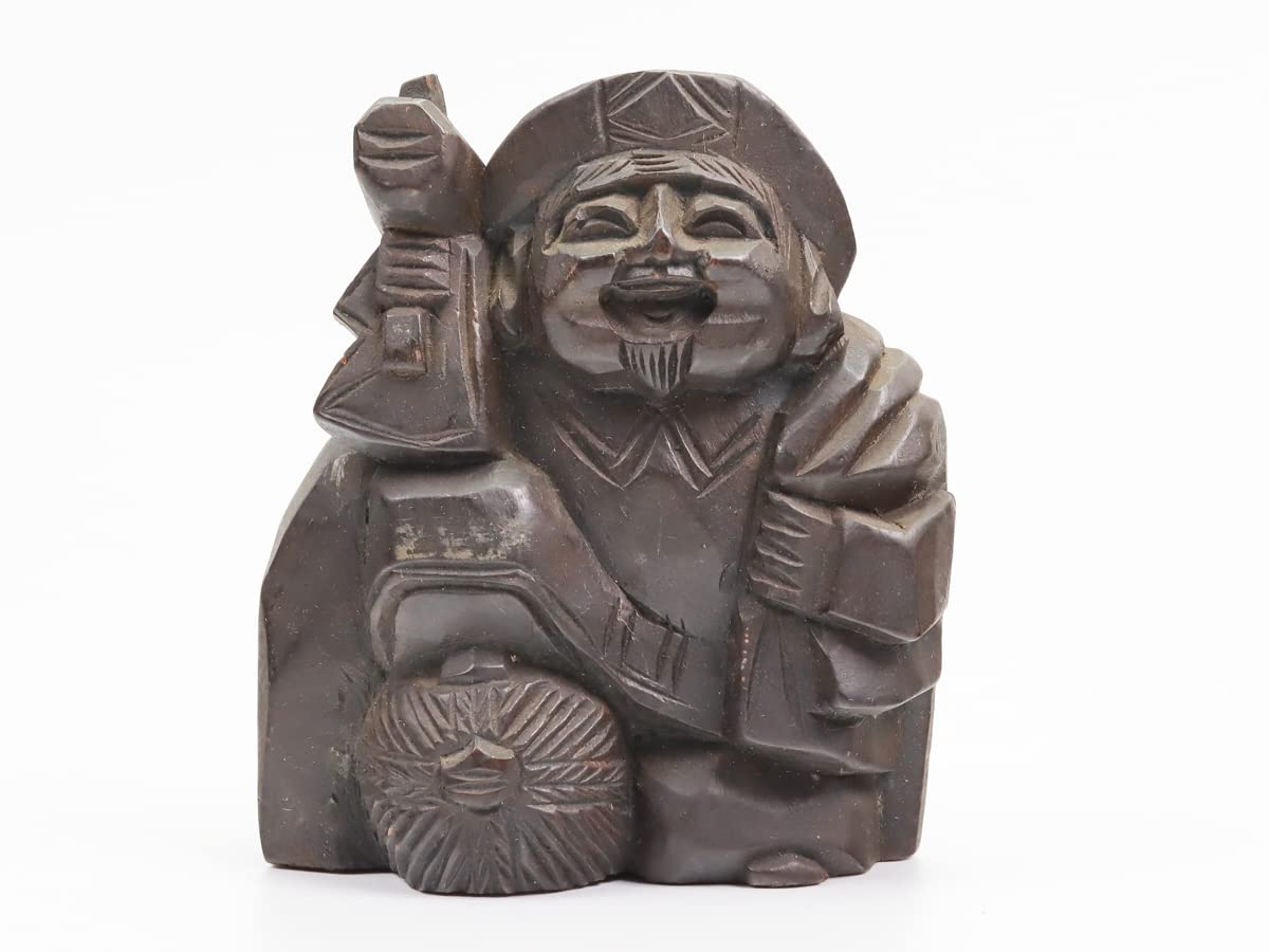 一刀彫 大黒天 七福神 置物 木彫 福の神 | qacademy.co