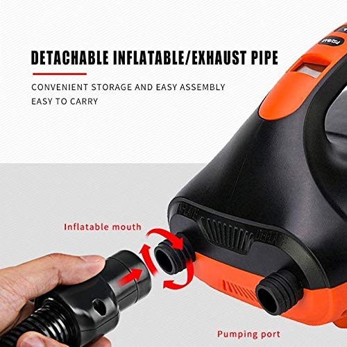 Surf Bag - SUP Electric Inflatable Pumps Simple and Generous Functional Diversity Rubber Boat Portable High Pressure Air Pumps Suit