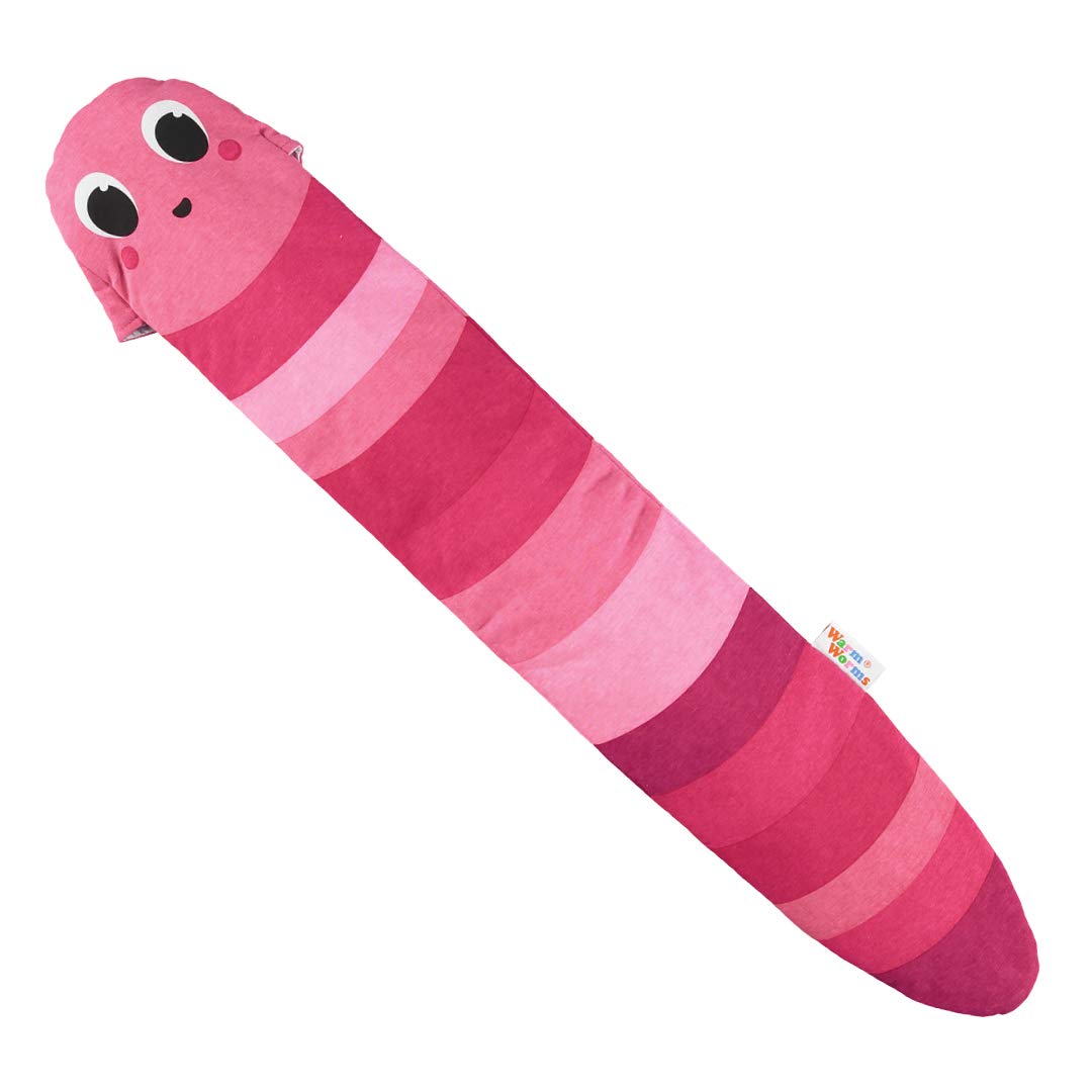 YUYUThe Original from The UK | Warm Worm Cover | 4-6 Hours of Heat | 29.5 inches Long | Only 1-1.5 qts to Fill (Pink)