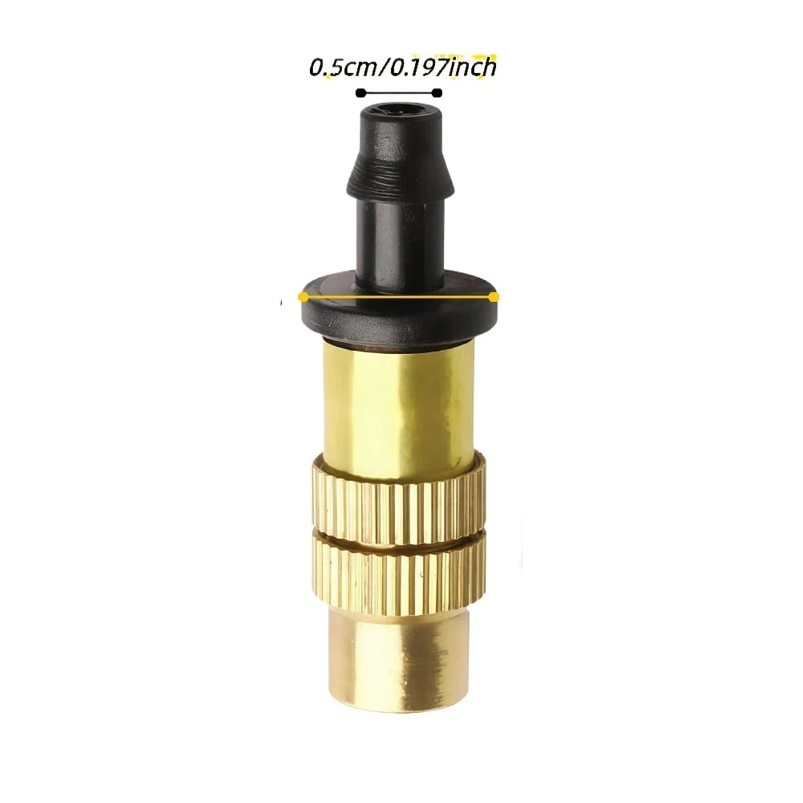 10 boquillas de pulverización fina ajustables, riego. | 10pcs Adjustable Fine Spray Nozzles, Irrigation