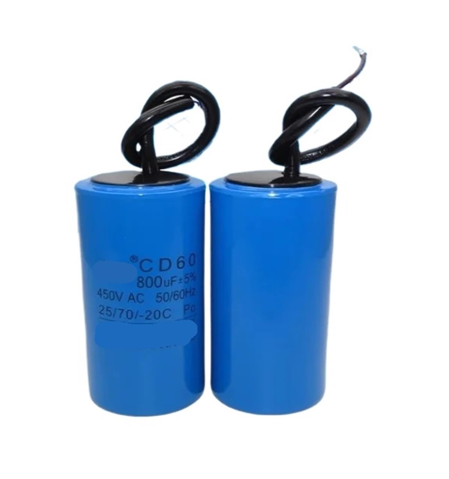 KSZHZYMGX 1PCS CD60 capacitor 450V 75UF 100UF 250UF 300UF 350UF 500UF(450V 100UF 100X50MM)