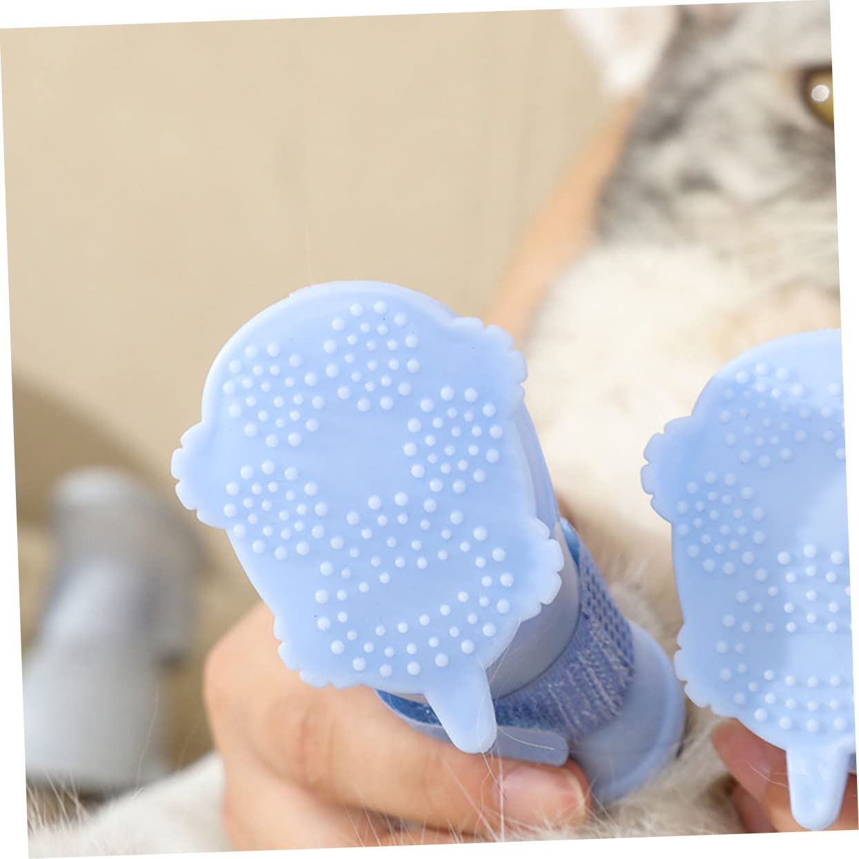 HANABASS 16 Pz Scarpe Impermeabili Scarpe da Pioggia Scarpe Invernali Stivali da Pioggia per Cani Scarpe per Cani da Compagnia Forniture per Animali Domestici Stivali per Cani Fare Un Passo