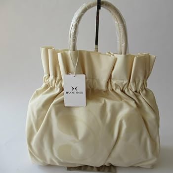 ハナエモリ　森英恵　ハンドバッグ　フォーマルバッグ　ベージュ　横長　牛革 HANAE MORI - 【HANAE MORI 森英恵】ハナエモリ 2WAYクラッチ