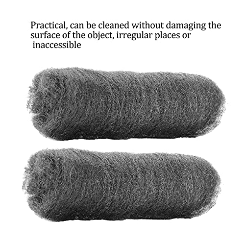 Staalwol, CHENKEE 24 STKS Staaldraad Wol Grade 0000 Ultra-Fine Stalen Wol Reiniging Polijsten Draad Wol Pads Schrobben Reiniging Tool Voor Thuis Keuken Badkamer Meubels Roest Verwijderen - Afbeelding 5