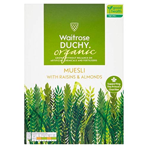 Waitrose Duchy Organic Raisin & Almond Muesli - 750g (1.65 lbs)