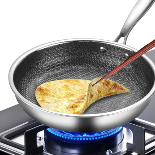 Wok reutilizable antiadherente con mango para gas miniatura 2