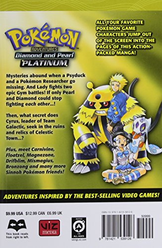 Pokemon Adventures Diamond & Pearl Platinum Box Set, Volumes 1-11 [With Poster]: Includes Volumes 1-