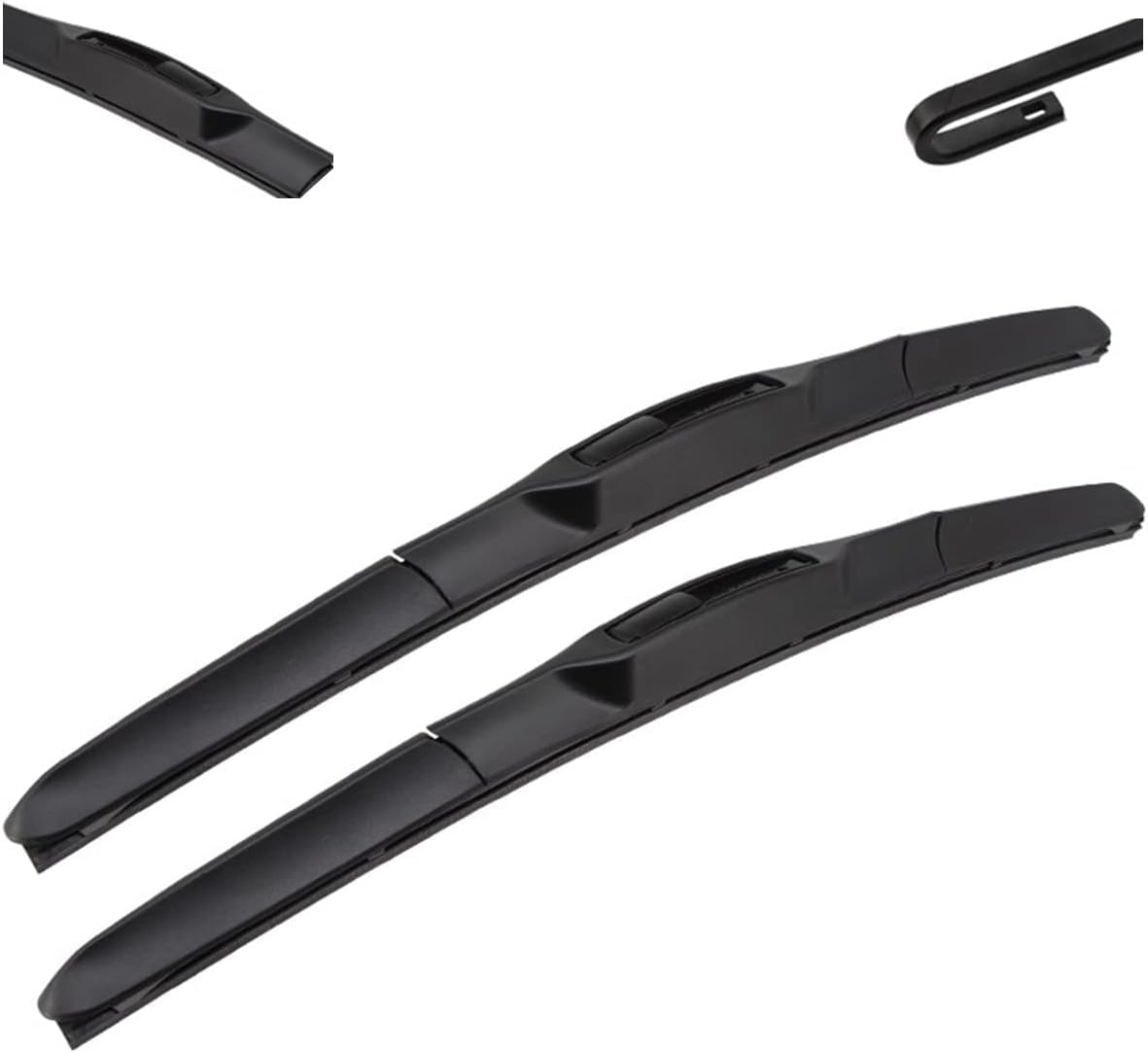 DZTYNKO Car Windscreen Wiper Blades Set for Hyundai i10 2008-2013 22in+16in, Front Window Wipers for Clear Visibility, Replacement Wiper Blades
