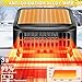Car Heater 12V 200W Portable Heaters for Vehicle,2-in-1 Heating/Cooling Fan,Plug in Car Heater for Cigarette Lighter,360° Rotatable Defogger for Car Windshield for Car, RV, SUV (Orange)