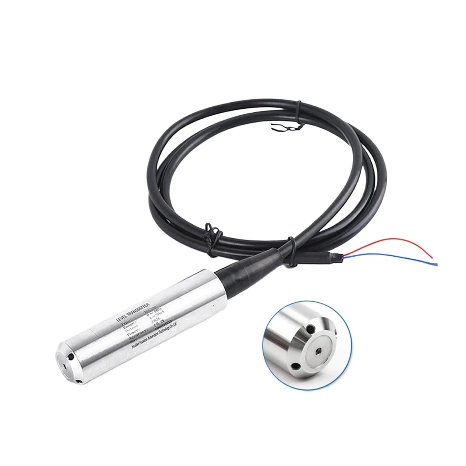 PXQCHAVLN SS 304 Probe Hydrostatic Level Sensor Deep Water Well Meter 0.5-4.5V DC 30m Range(6m Range)