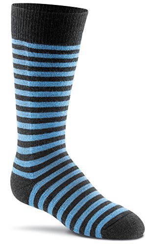 FoxRiver Kids & Baby Snow Day-2-Pk Skiing Socks, Over-The-Calf, Blue Asst.
