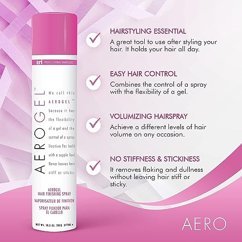 TRI Design Aerogel Spray Fijador 3-Pack 10.5 oz miniatura 2