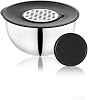 Schafer Lucas Steel Mixing Container 24 Cm-4 Piece-Black