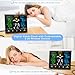 Geevon Weather Stations Wireless Indoor Outdoor Thermometer, HD Color Display Digital Temperature Humidity Monitor with Clock, Comfort Indicator, Adjustable Backlight, Time and Calendar