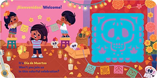 Día de Muertos: A Papel Picado Lift-The-Flap Book