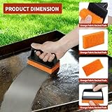 Houbobo Griddle Cleaning Kit for Blackstone, 10 Pieces Flat Top Grill Accessories Cleaner Tool Set with Grill Brick, Scraper & Brush, Easy to Remove Barbecue Grease and Stains - Image 5