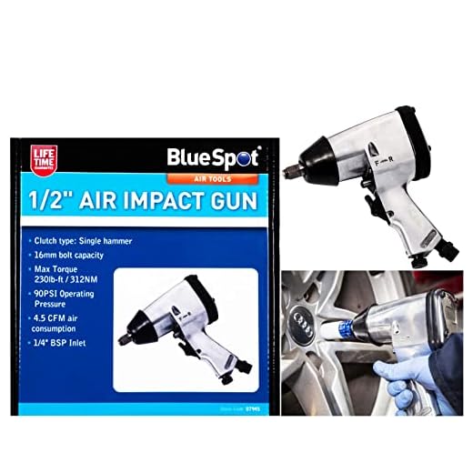 BlueSpot 1/2" Air Impact Gun