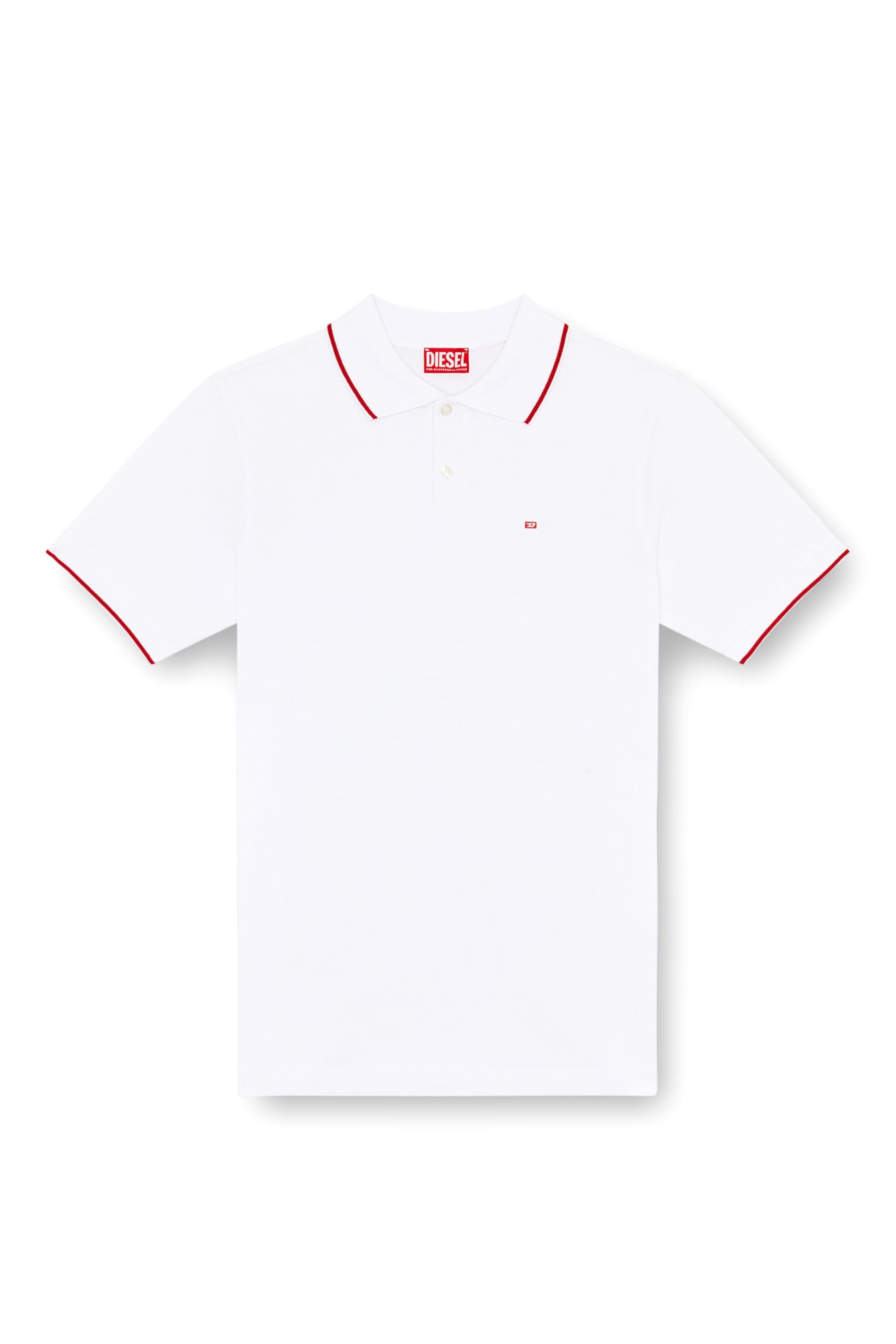 Diesel Men's 100 Cm Diesel_t-Ferry-Microdiv Maglietta_shirt_white_xl