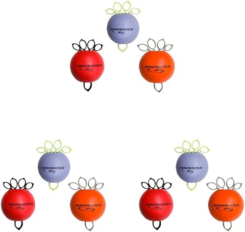 Cando Handmaster Plus ejercitador de manos, multicolor, 3 unidades