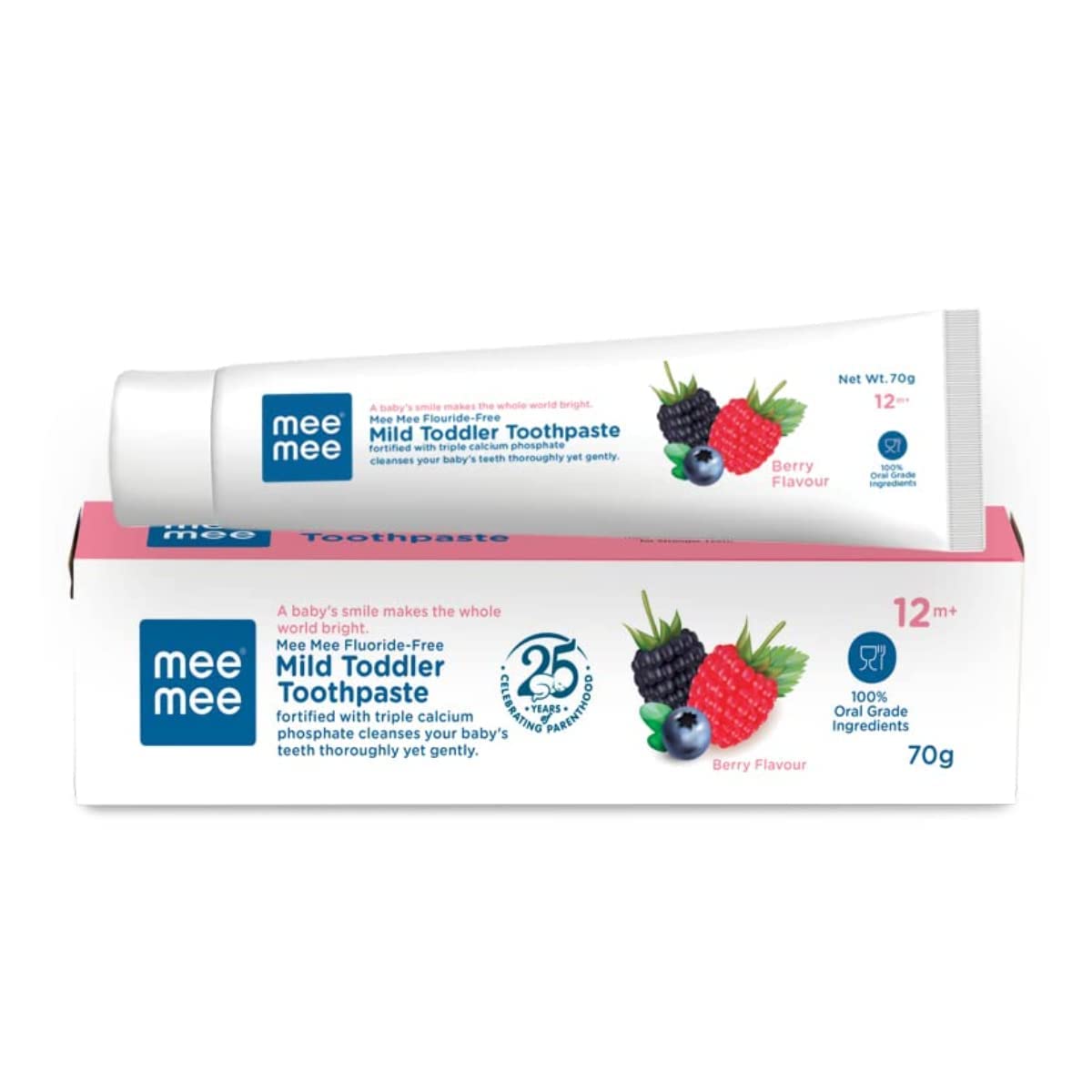 See full amazon price history chart for Mee Mee Fluoride-Free Baby Toothpaste for Kids Fortified with Triple Calcium Phosphate, Cavity Protection, Oral Care, Best for Baby 1 year +, 70 gram (Berry, Pack of 1) Mee Mee Fluoride-Free Baby Toothpaste for Kids Fortified with Triple Calcium Phosphate, Cavity Protection, Oral Care, Best for Baby 1 year +, 70 gram (Berry, Pack of 1) (B09TL1XY77) Amazon Price History, Amazon Price Tracker