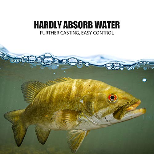 Ashconfish Geflochtene Angelschnur – echte Farbechtheit – 4 & 8 Zöpfe / Stränge – von 2,7 kg 3,6 kg bis 136 kg… – Bild 8