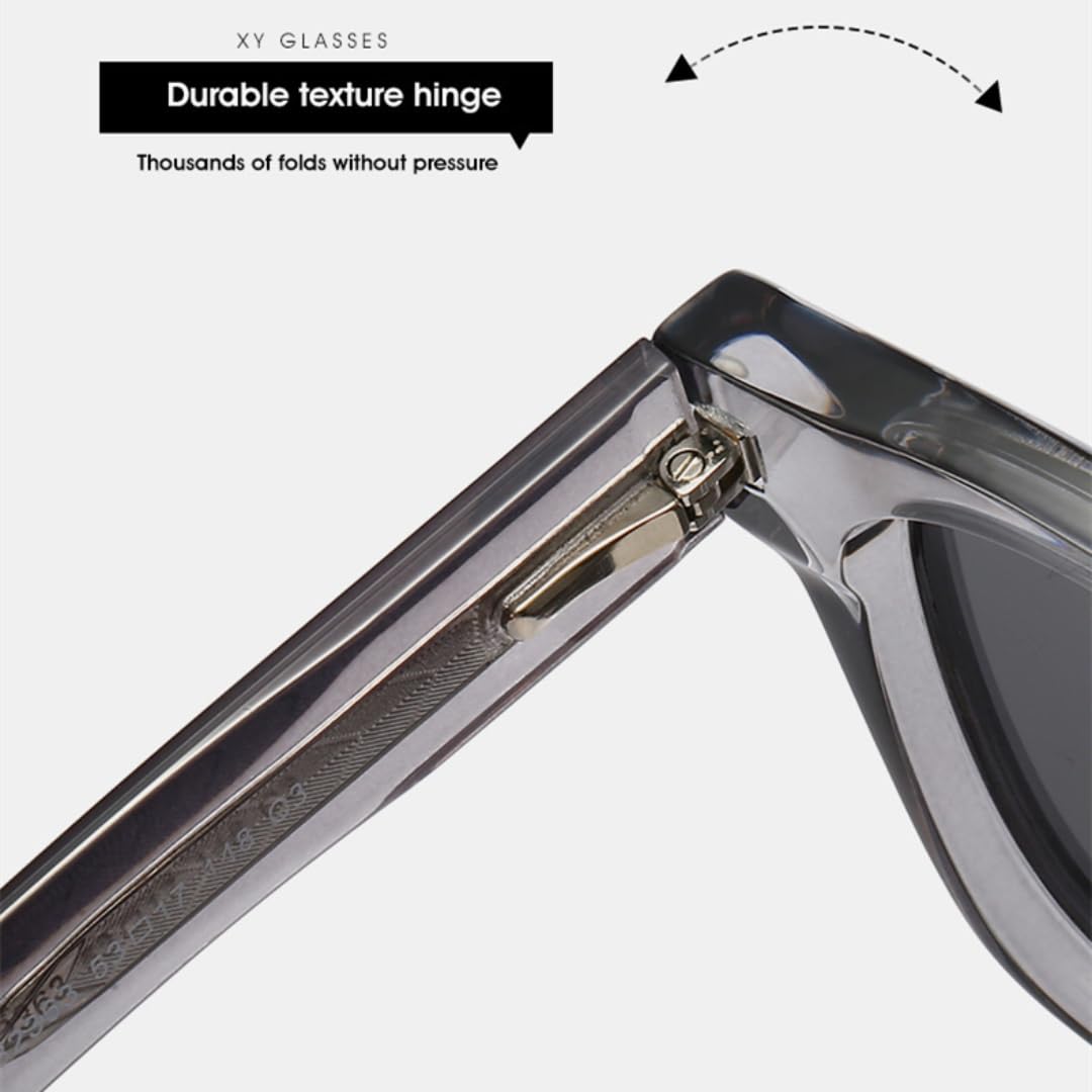 Lunettes de soleil polarisées, monture en acier inoxydable massif, protection UV400