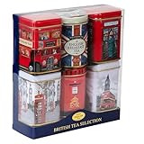 New English Teas British Mini Tin Tea Selection 140 g