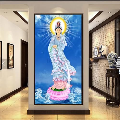 Peinture diamant 70x160cm toile anti-stress grands carrés