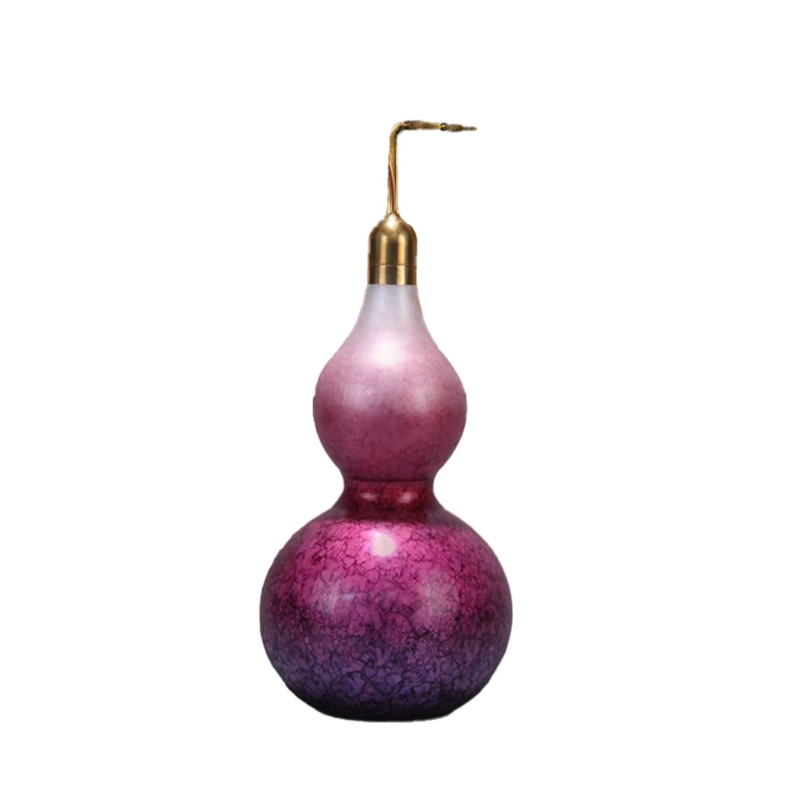 hongchenke34 Copper statue Pure Copper Gourd Ornament Opening Inviting Wealth Desk Desktop Decorations
