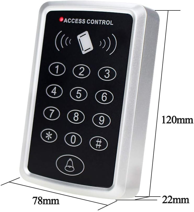 Blасk Frіdау Clеаrаnсе OBO HANDS Stand-Alone Door Access Control System Kit with 180kg/350lbs Electric Magnetic Lock, DC12V/3A Power Supply, Door Exit Button, 10pcs RFID EM ID Keyfobs/Cards Blасk Frіdау - 40% оƒƒ OBO HANDS Stand-Alone Door Access Control System Kit with 180kg/350lbs Electric Magnetic Lock, DC12V/3A Power Supply, Door Exit Button, 10pcs RFID EM ID Keyfobs/Cards