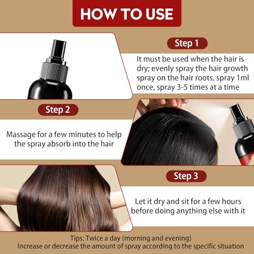 Spray para Cabello Negro Saffron 2 Pcs miniatura 7