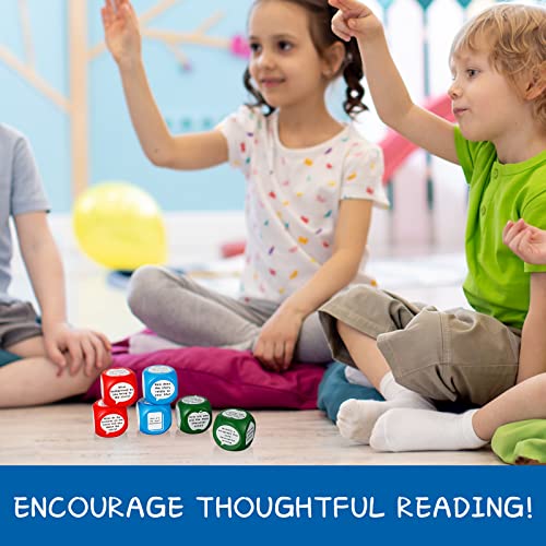 Cubes de compréhension de lecture trilingues pour guider les élèves en classe - 3