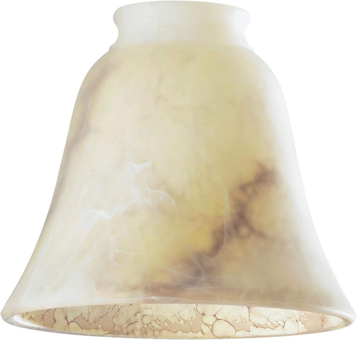 Westinghouse Bell Beige Glass Fan/Fixture Shade 1 pk