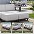 Aoxun Patio Furniture Set, 6 Piece Outdoor Wicker Sectional Sofa Set, All-Weather Rattan with 10'' Ultra-Thick Cushions, Outdoor Conversation Set for Backyard, Poolside and Garden, Brown/Light Gray