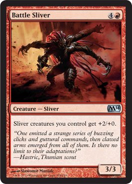 Amazon.com: Magic The Gathering - Battle Sliver (128/249)