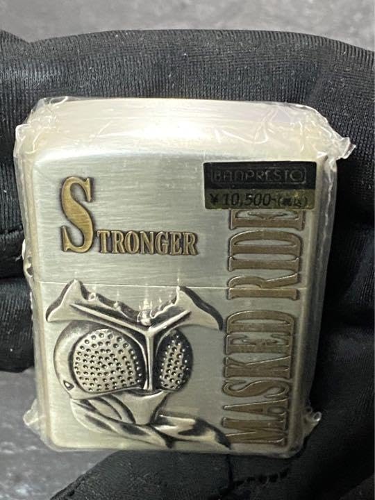zippo 仮面ライダー 35th STRONGER 立体メタル 2005年製 zippo 仮面ライダー 35th STRONGER 立体メタル 2005年製