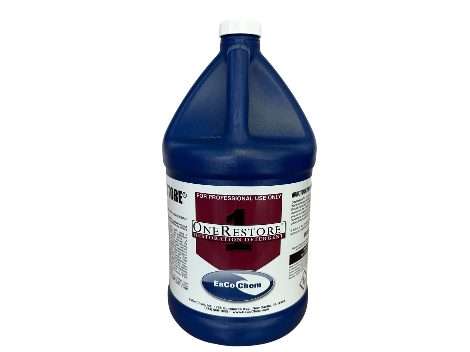Eaco Chem OneRestore - One Answer to All Restoration Questions - One Product for Many Surfaces - Clean Limestone, Brownstone, Unpolished Marble, Concrete, Brick, Block, Terracotta and More! - 1 Gallon